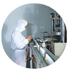 全自動注---吹一體化流水線(十萬級)滴眼劑瓶車間(一萬級) 車間圖